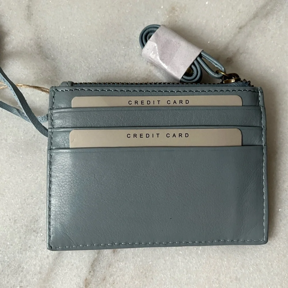 Mini Snap Wallet/Card Holder Genuine Leather India NEW